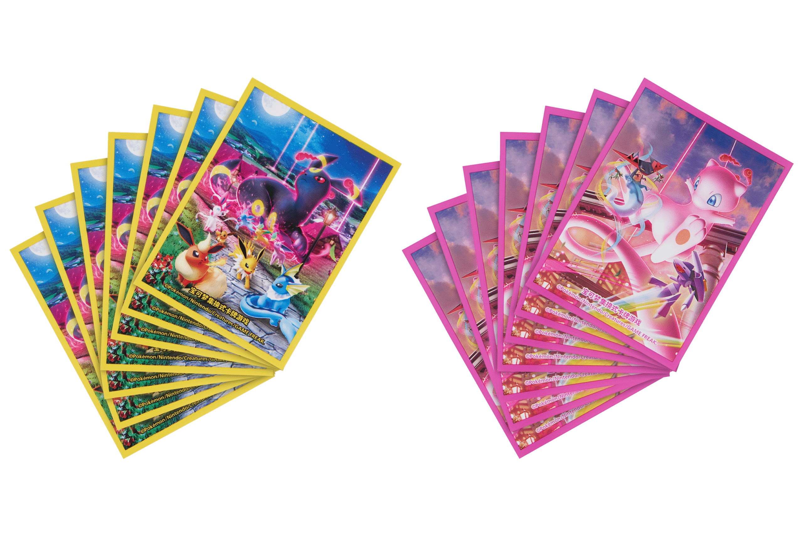 九彩汇聚 宝可梦艺术卡套