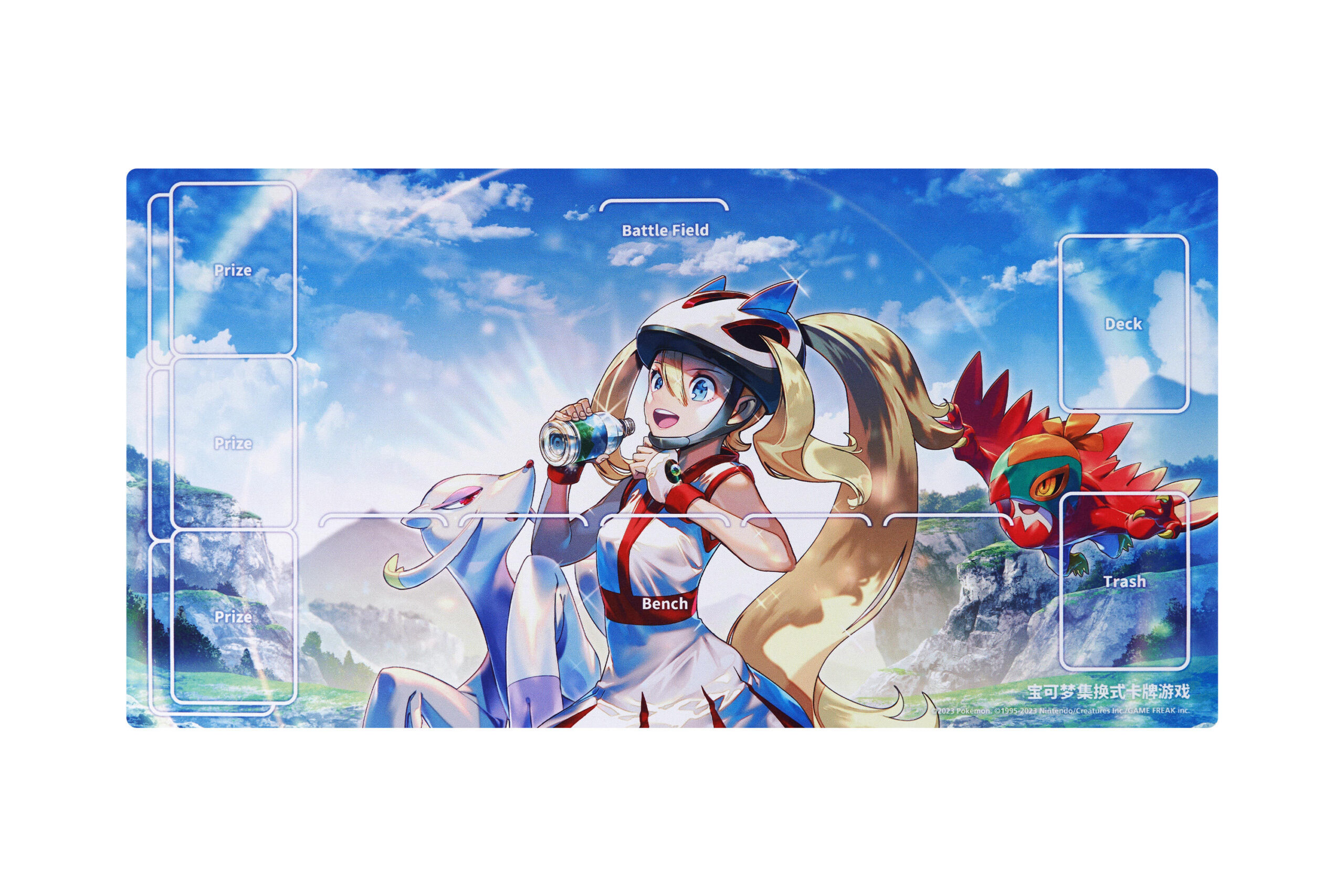 “怒炎灼天”主题 宝可梦对战卡垫