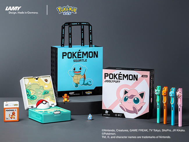 LAMY狩猎年度限定 宝可梦钢笔套装