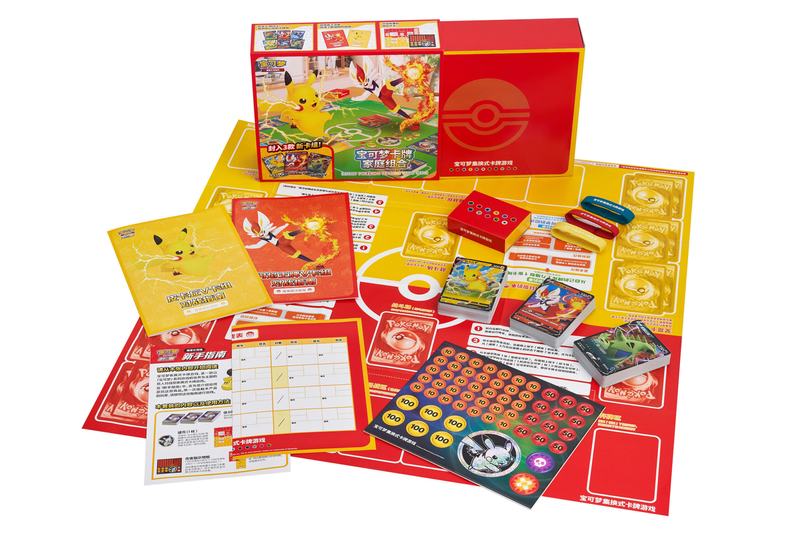 宝可梦卡牌 家庭组合