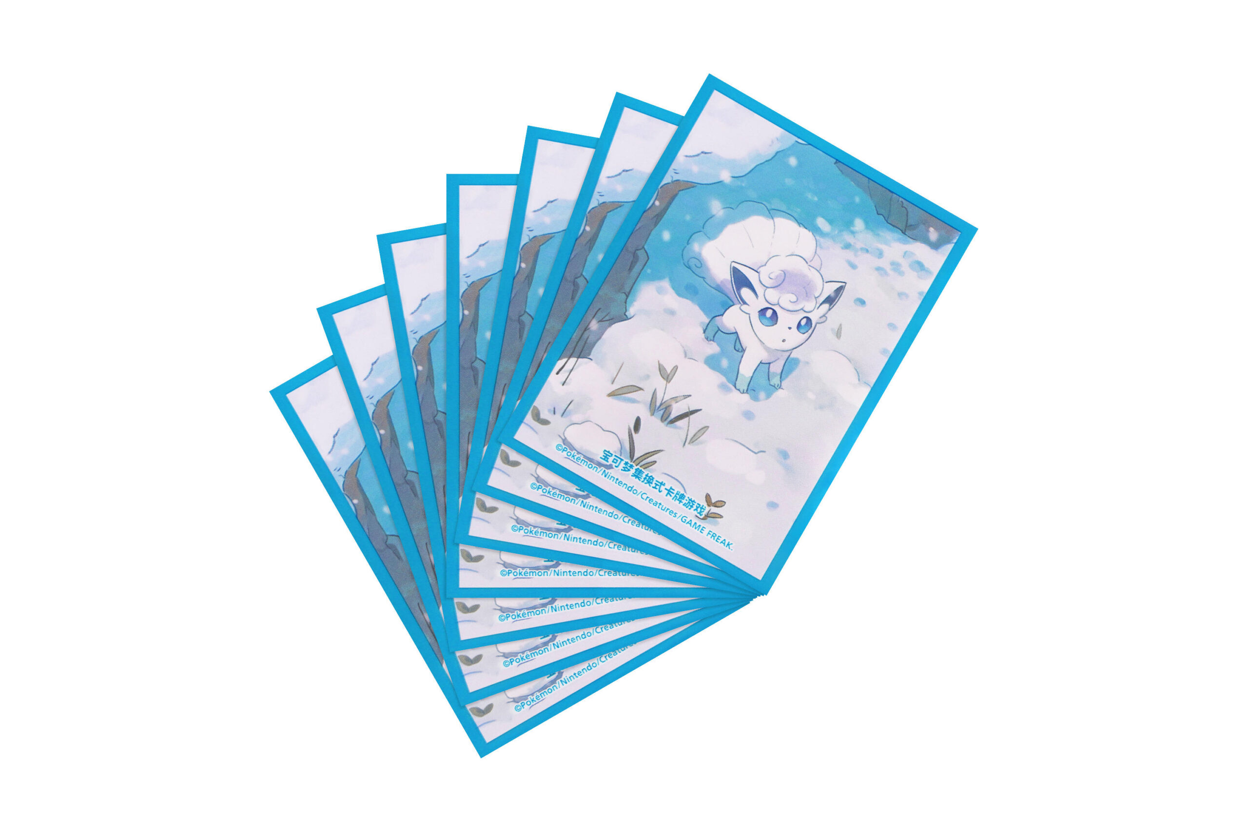 “胜象星引”宝可梦艺术卡套 阿罗拉六尾