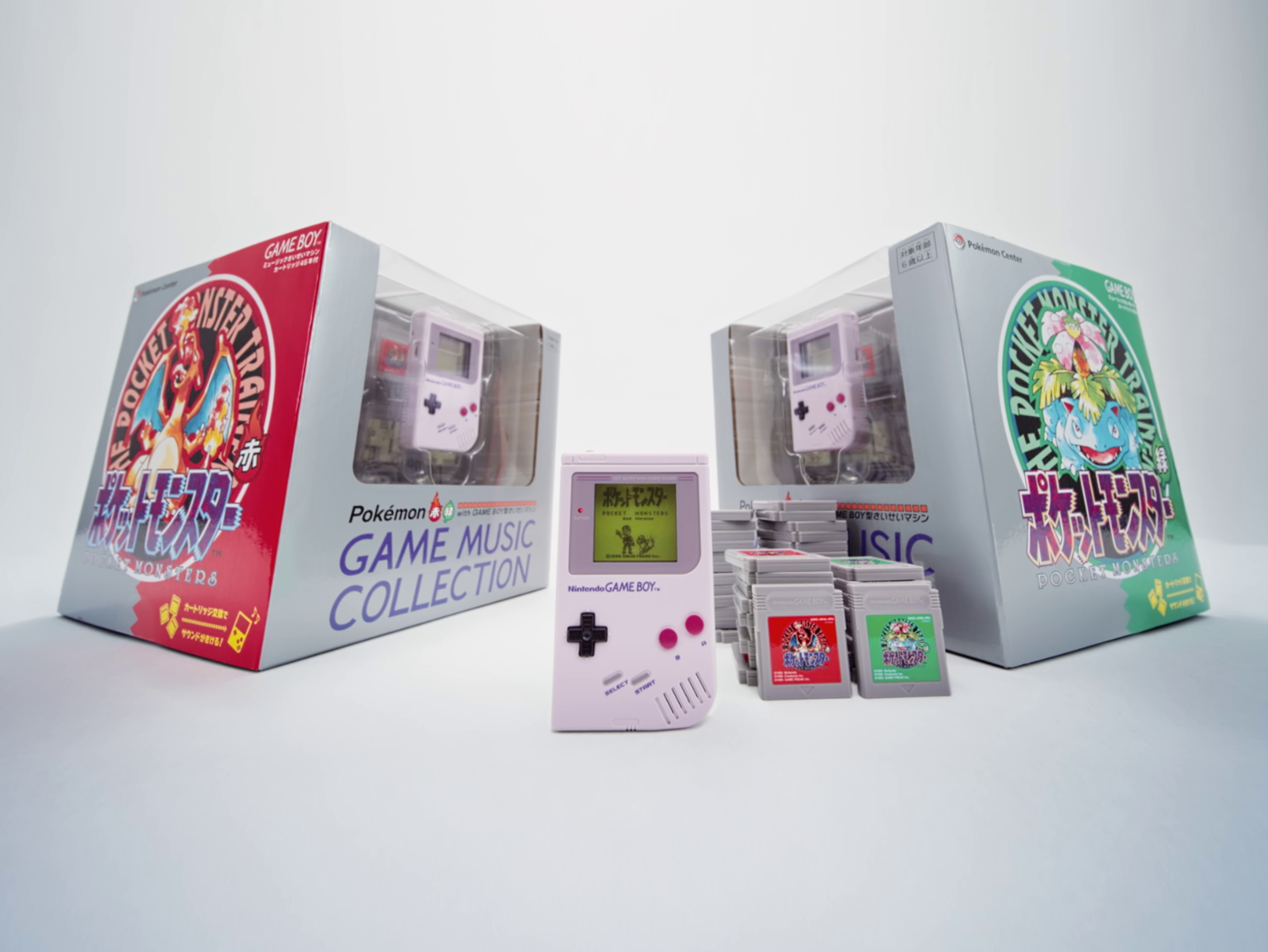 尽情享受《宝可梦 红/绿》的所有乐曲，Game Boy造型的宝可梦音乐播放器即将登场！ 